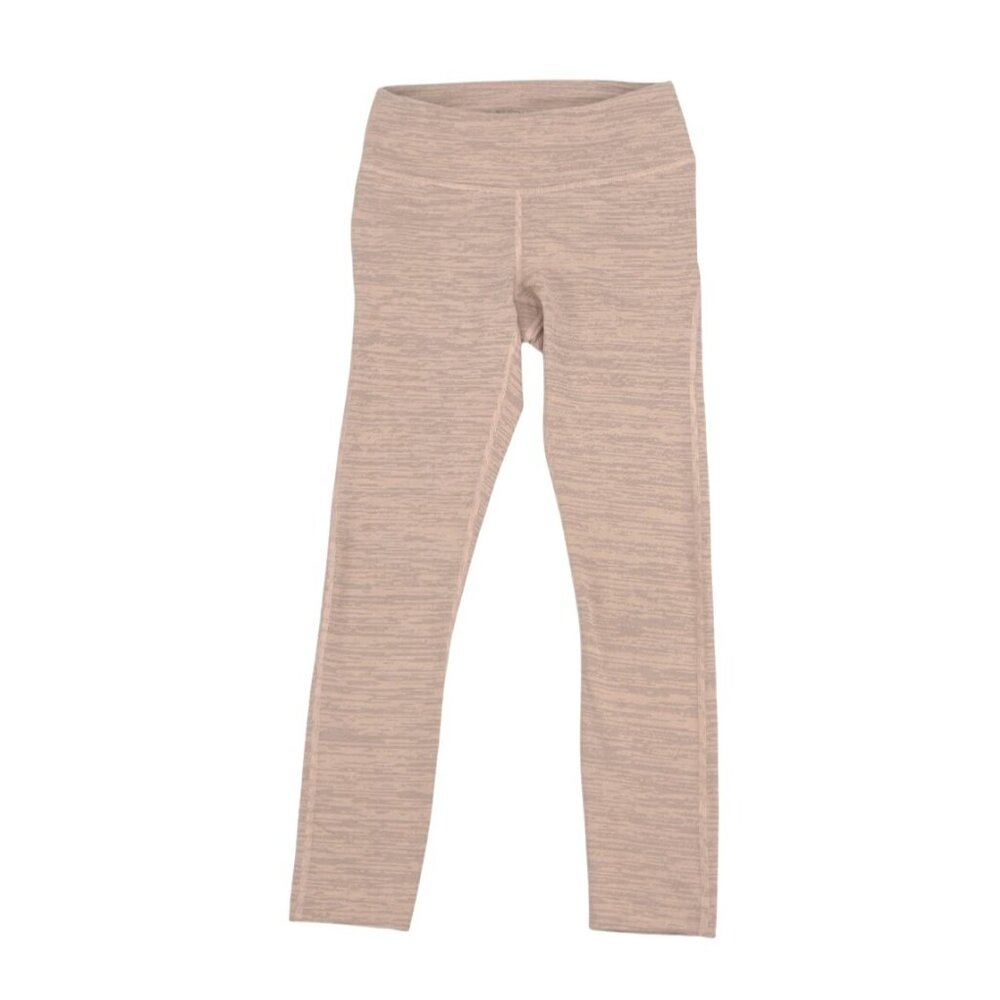 Outdoor Voices XS Womens Capri Leggings Space Dye Striped Pink Gym Athleisure